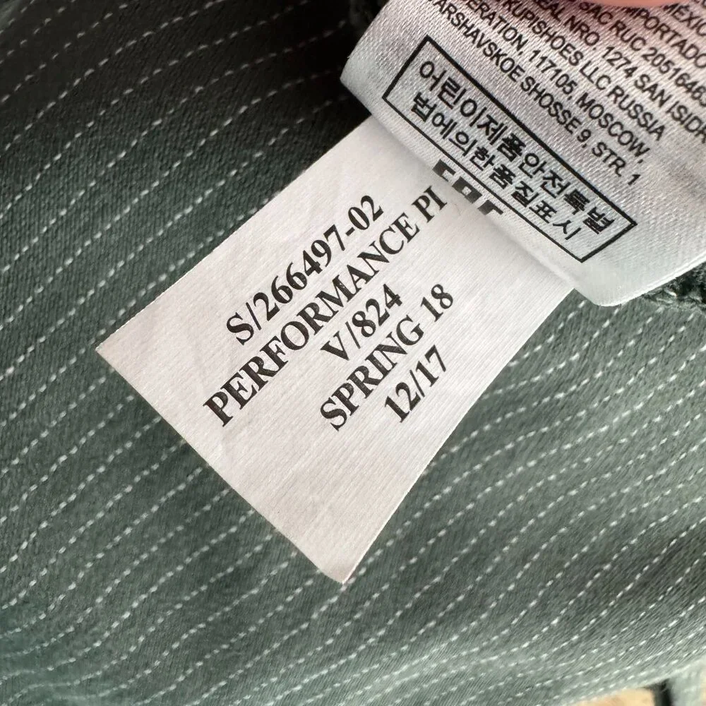 Banana Republic‎ Performance Pique Polo Shirt Mens 2XLT Green NWT TP-3534